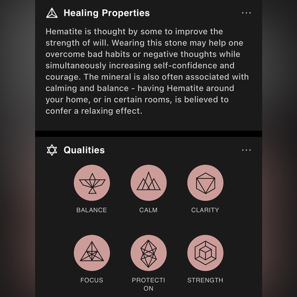 Polished Hematite & Fluorite - Picture 3 of 4